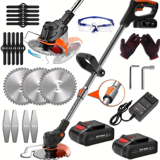 24V lawn mower, electric lawn mower, wireless lawn mower