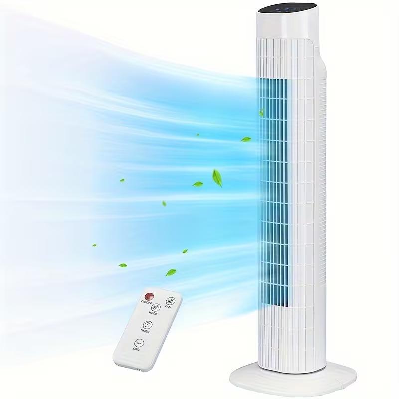 Quiet tower fan