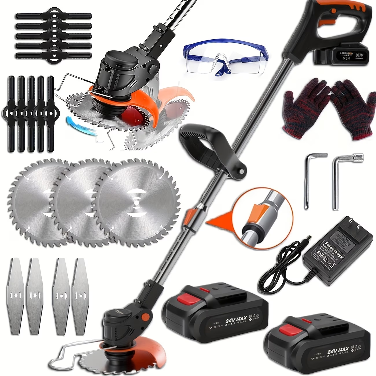 24V lawn mower