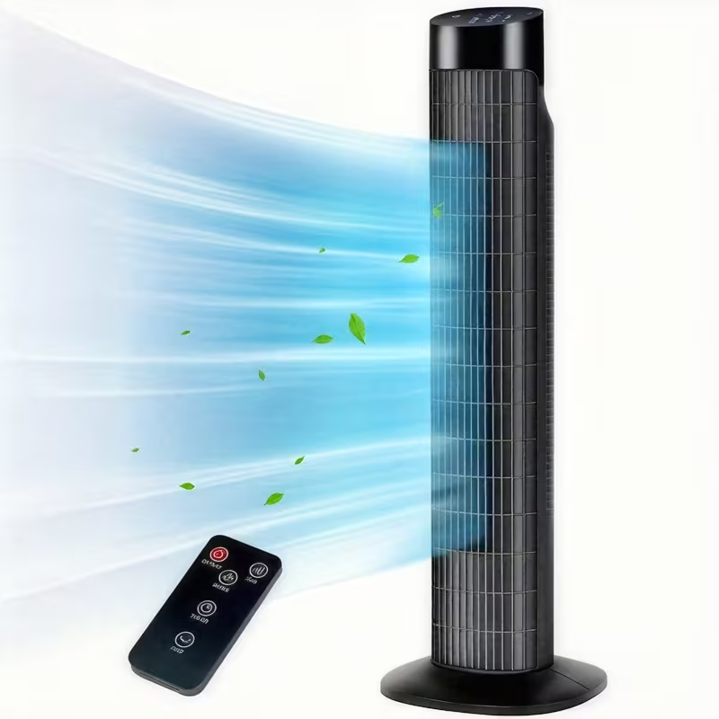 Quiet tower fan