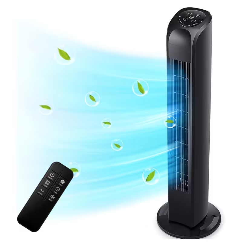 Quiet tower fan